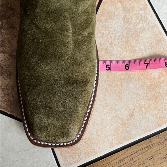 Olive Olathe Kudu rough-out, men’s 8.5D - Picture 14 of 14